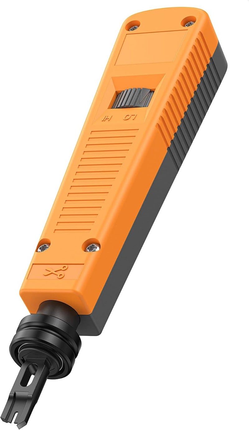 CableMatters 110 Punch Down Tool with 110 Blade, Ethernet PunchDown Tool, Keystone Punch Down Device for Cat 8/7/6A, Cat 6, Cat5e/5 Network - Image 1